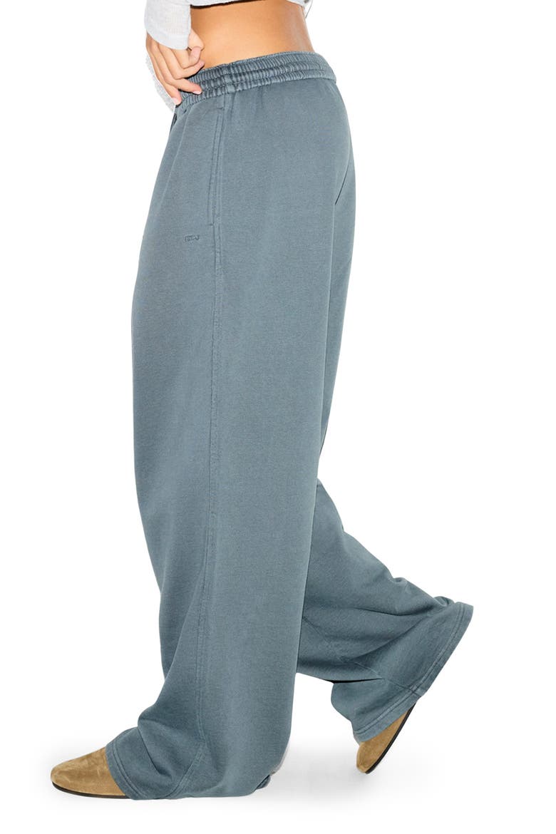 Fleece Sweatpants, Alternate, color, ZIRCON