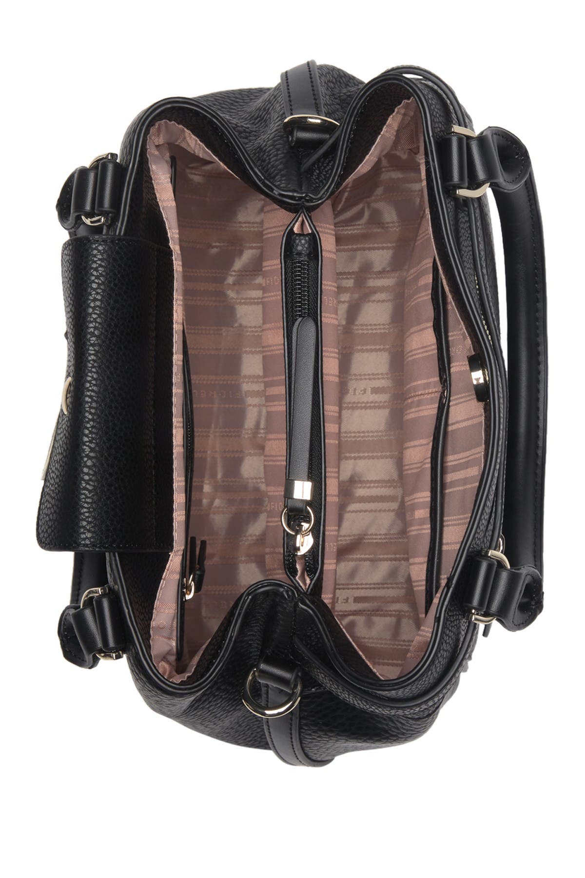 Freddie Small Satchel Bag, Alternate, color, BLACK
