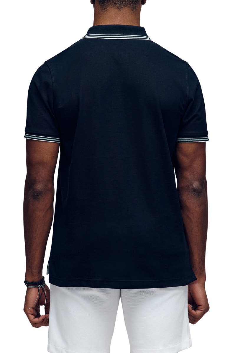 Psycho Bunny Archive Bunny Polo, Alternate, color, Black