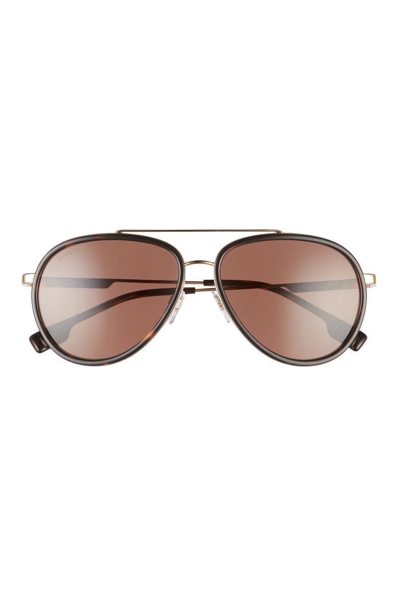 59mm Aviator Sunglasses, Main, color, GOLD