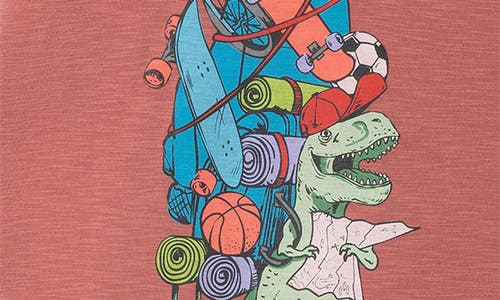 Andy & Evan Kids' Twofer Graphic T-shirt In Pink