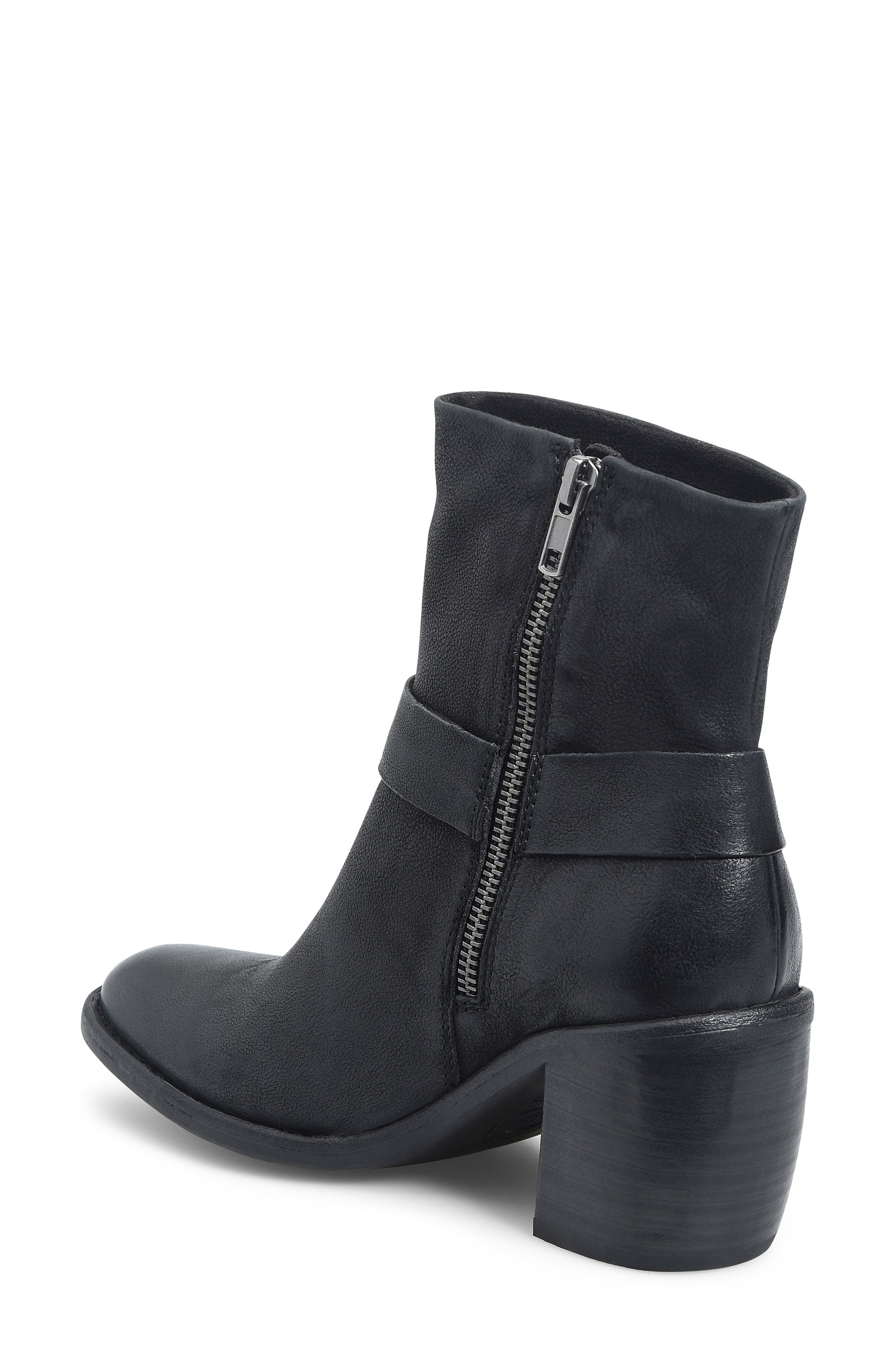 Børn Dakota Bootie, Alternate, color, Black Leather