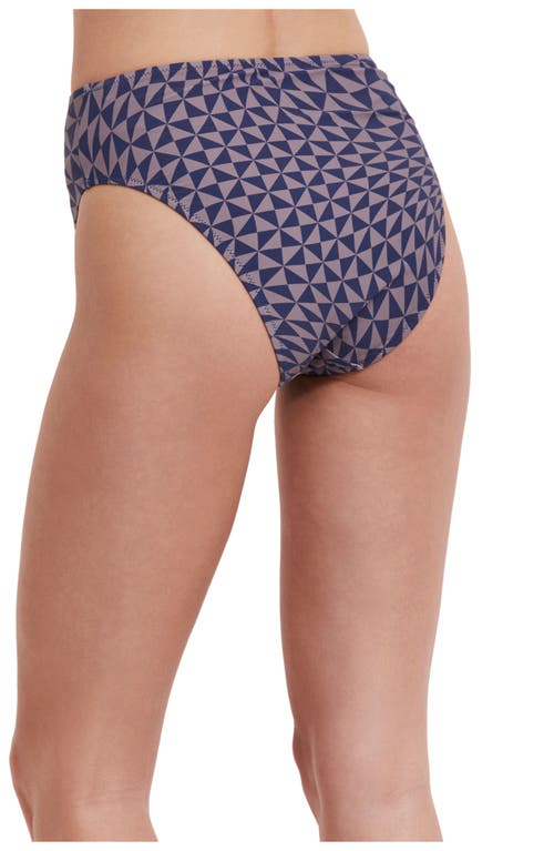 Flirtt Gottex Midnight Magic High Rise Swim Bottom In Multi