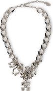 OFF WHITE Women's Piercing Arrow Chain Necklace