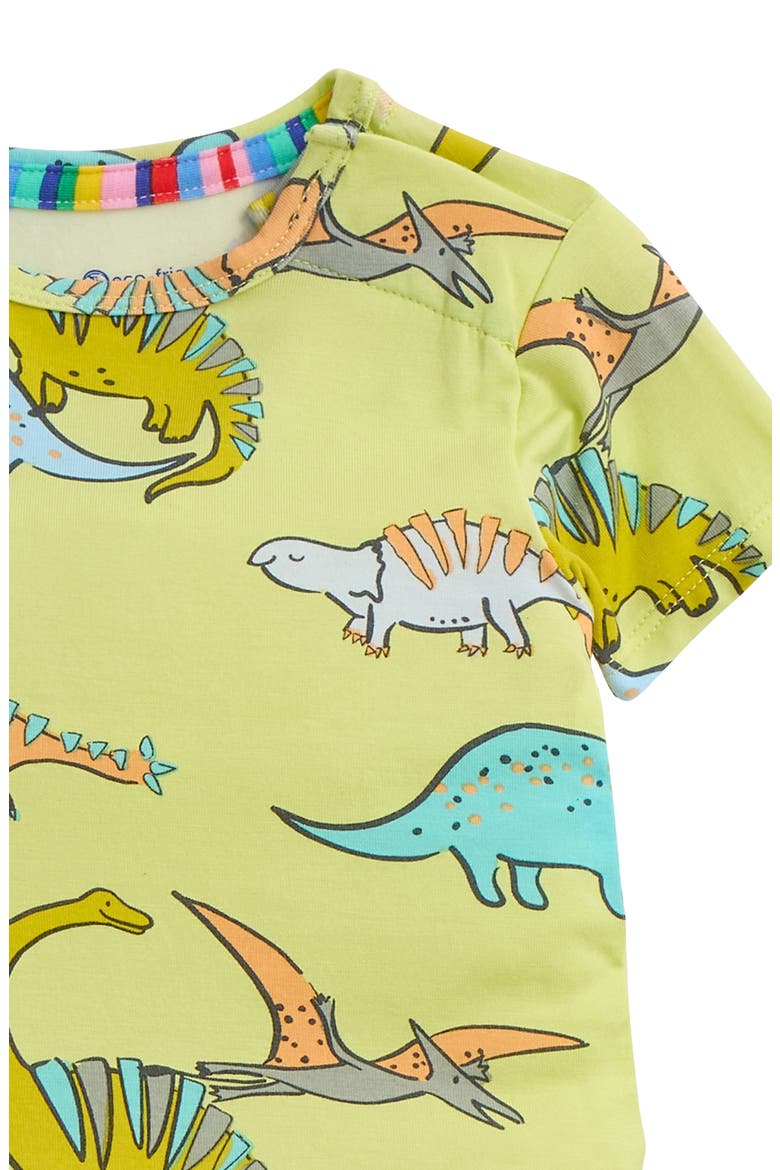 Kids' Roar N Explore Magnetic Fitted Two-Piece Pajamas, Alternate, color, ROEXP