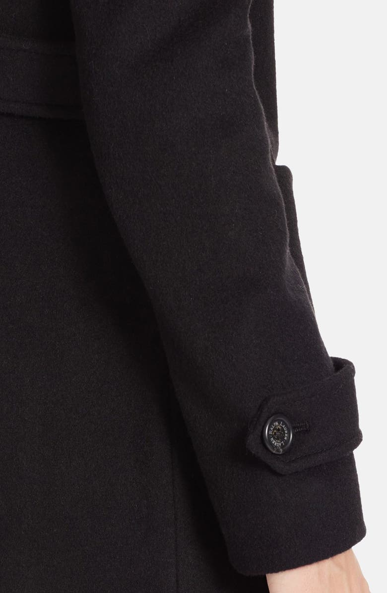 Lauren Ralph Lauren Wool Blend Barn Jacket, Alternate, color, 