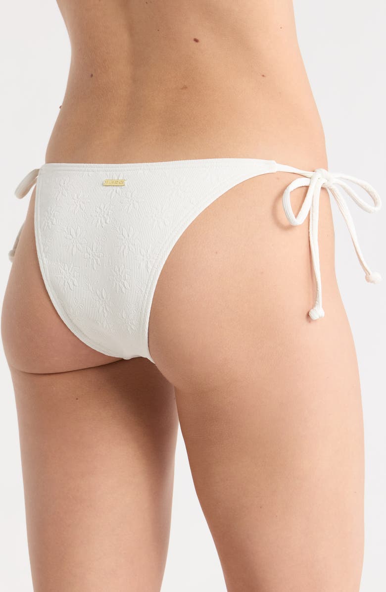 Billabong Salt and Sol Side Tie Hike Bikini Bottoms, Alternate, color, Stencil Wash