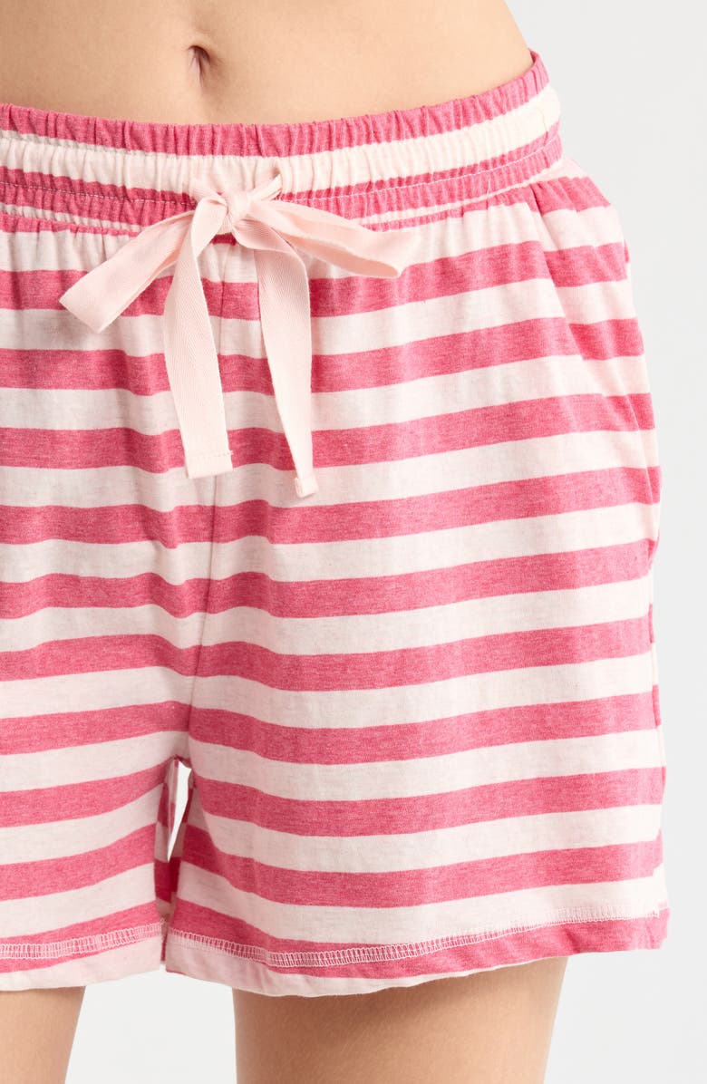 Papinelle Jada Organic Cotton Short Pajamas, Alternate, color, Desert Rose/ Rosewater