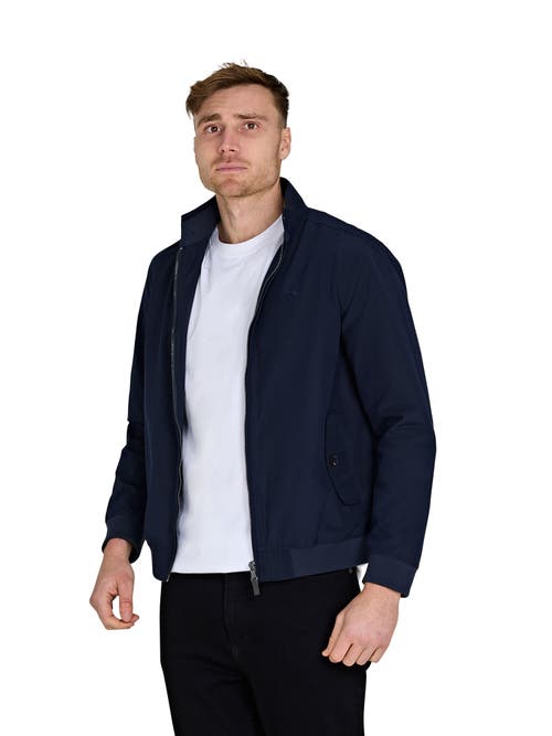Raging Bull Harrington Jacket In Blue