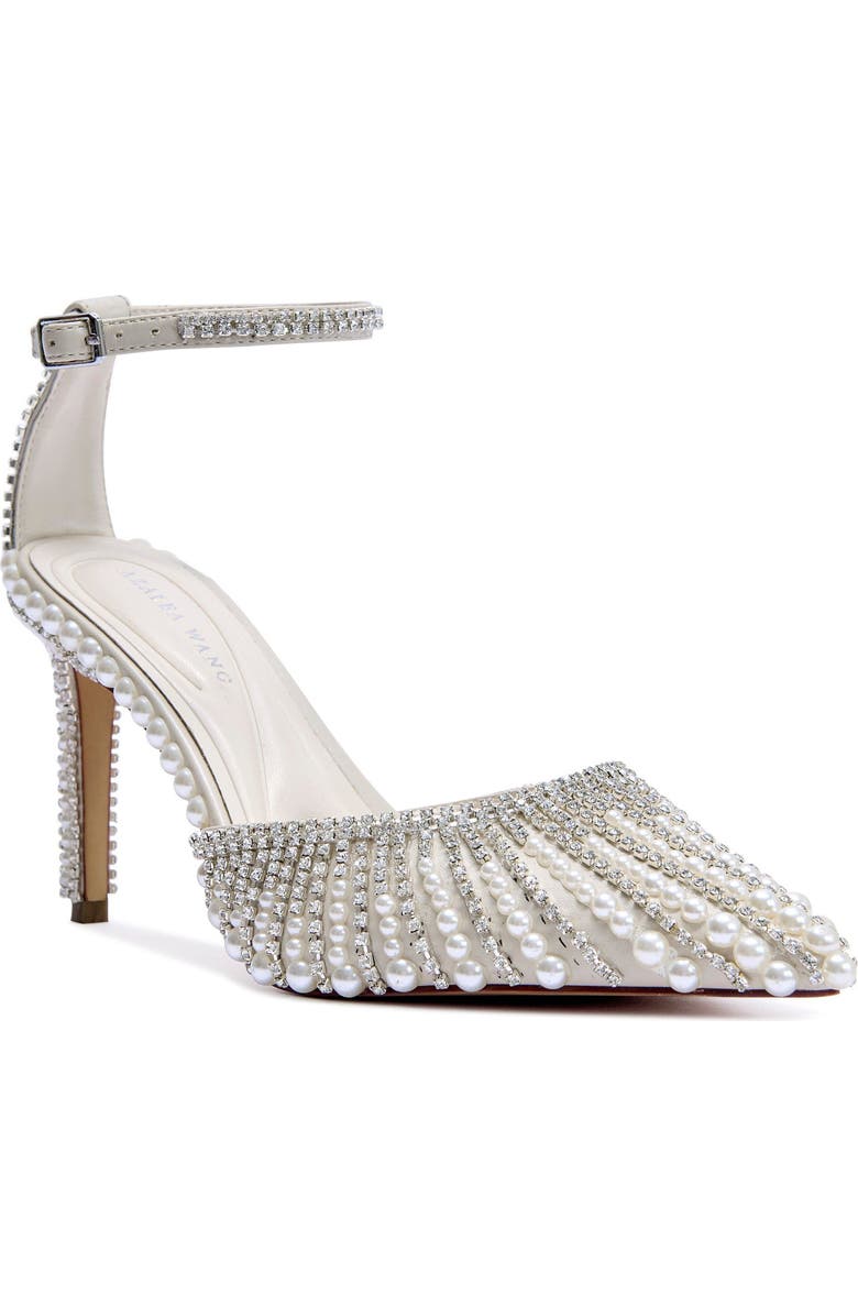 AZALEA WANG Davina Stiletto Pump, Alternate, color, Ivory