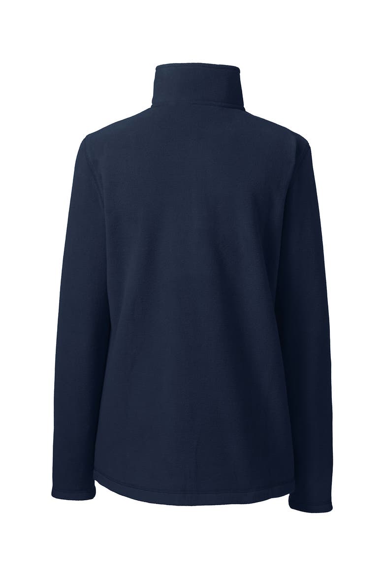 School Uniform Young  Lightweight Fleece Quarter Zip Pullover, Alternate, color, Classic Navy