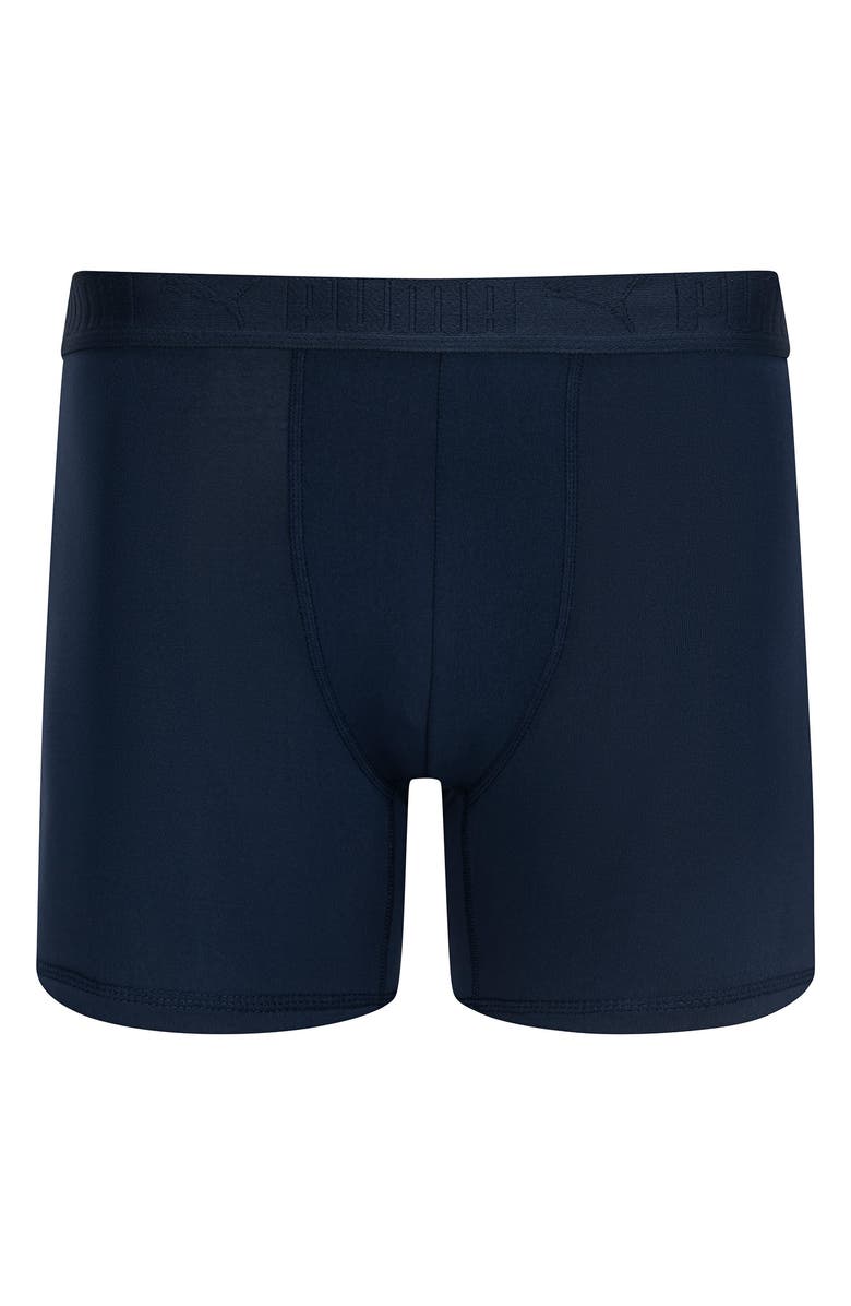 PUMA 3-Pack Boxer Briefs, Alternate, color, Navy/ Grey