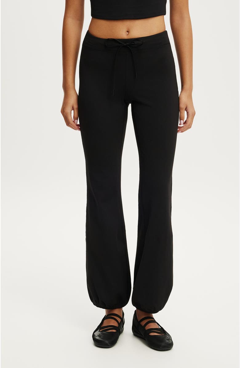 COTTON ON BODY Women's Active Ultra Soft Harem Pant, Alternate, color, Black