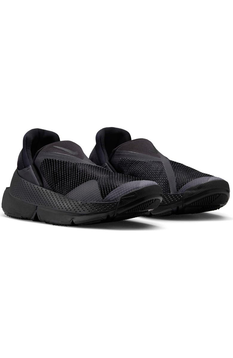 Nike Go Flyease Slip-On Sneaker, Main, color, Black/ Black/ Black