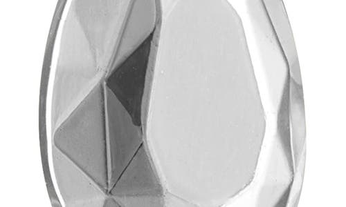 Shop Maria Tash Faceted Drop Earring In White Gold