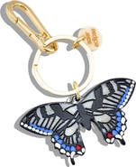 Solar Eclipse Hand Painted Swallowtail Key Chain Bag Charm