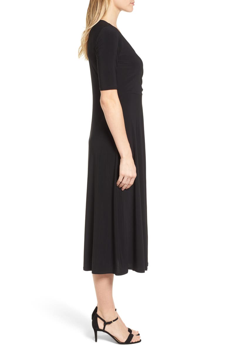 Chaus Laura Faux Wrap Midi Dress, Alternate, color,