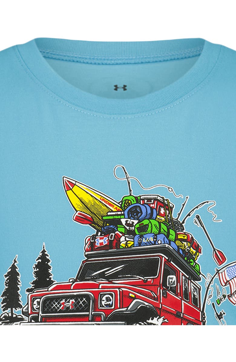 Under Armour Kids' River Run Graphic T-Shirt, Alternate, color, Fresco Blue