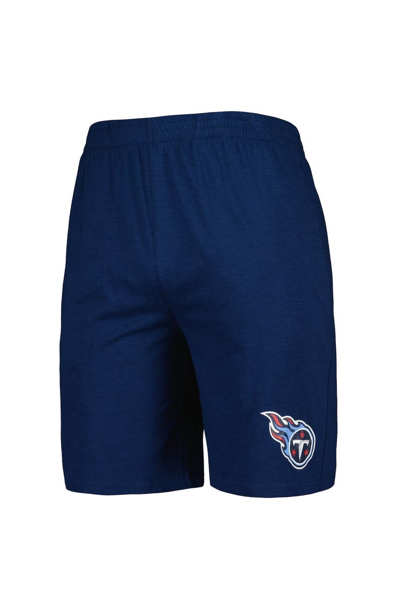 CONCEPTS SPORT Men's Concepts Sport Navy/White Tennessee Titans Downfield T-Shirt & Shorts Sleep Set, Alternate, color, Navy
