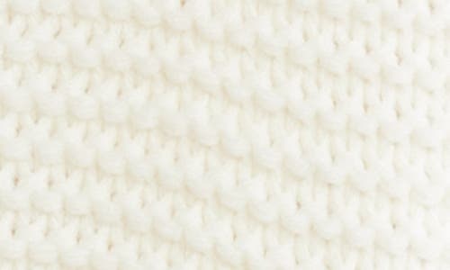 Ugg ®  Fringe Trim Knit Scarf In Ivory