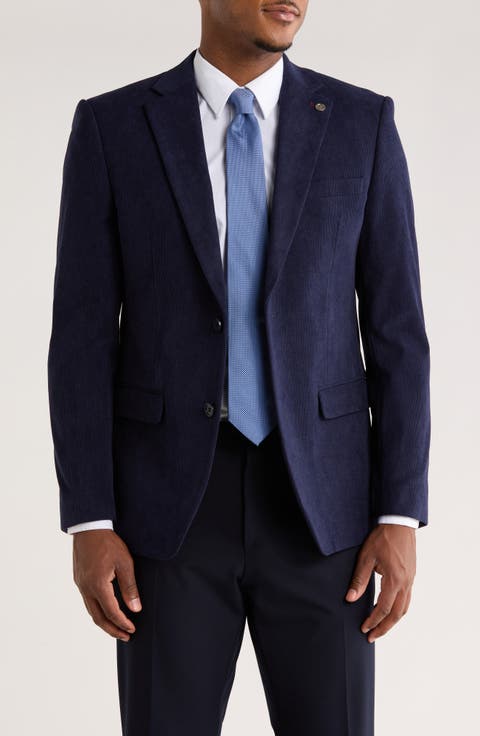 Corduroy Two-Button Sport Coat