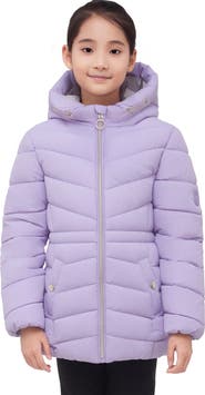 Rokka&Rolla Kids' Shower Resistant Puffer Jacket