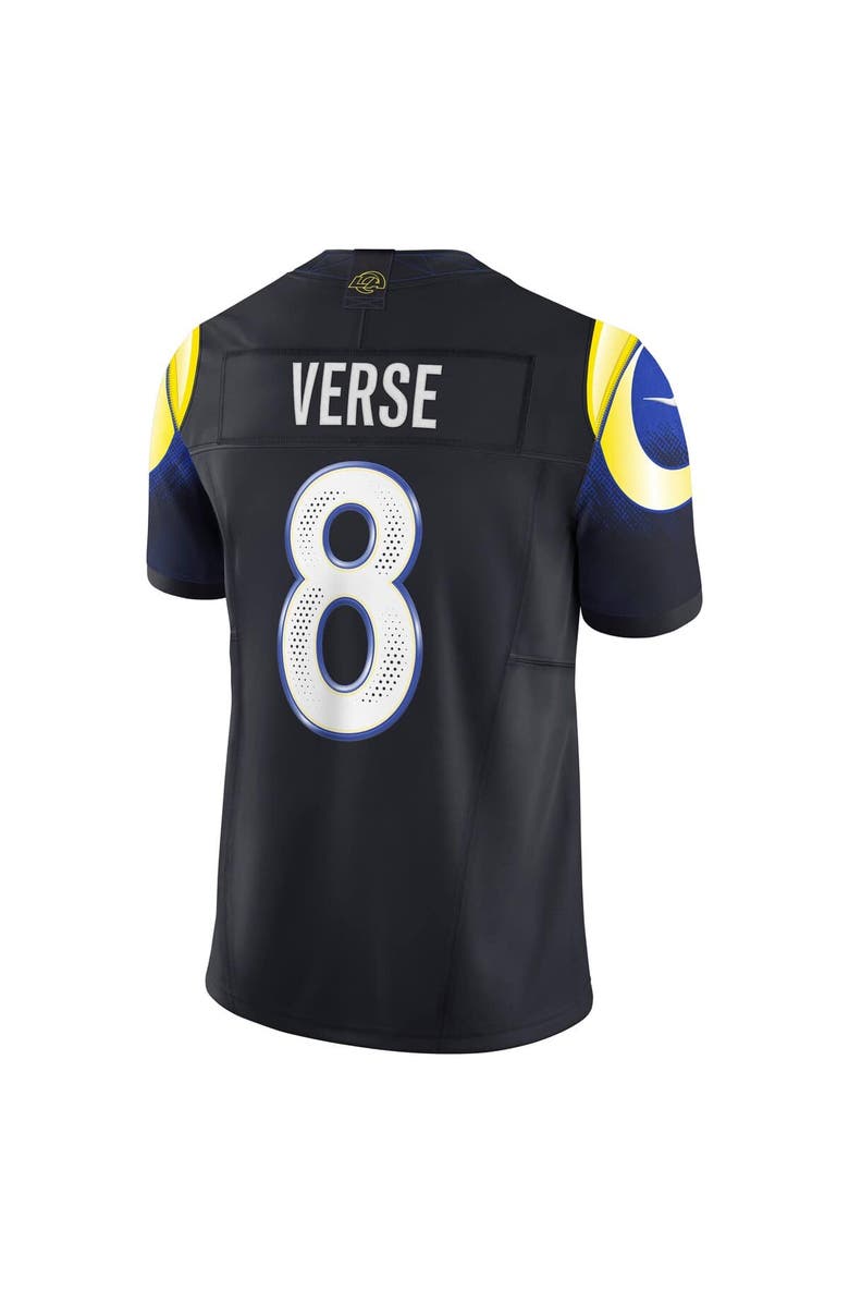 Nike Men's Nike Jared Verse Midnight Blue Los Angeles Rams 2025 Rivalries Collection Limited Jersey, Alternate, color, Dark Blue