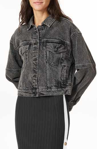 Scotch & Soda Oversize Crop Denim Jacket