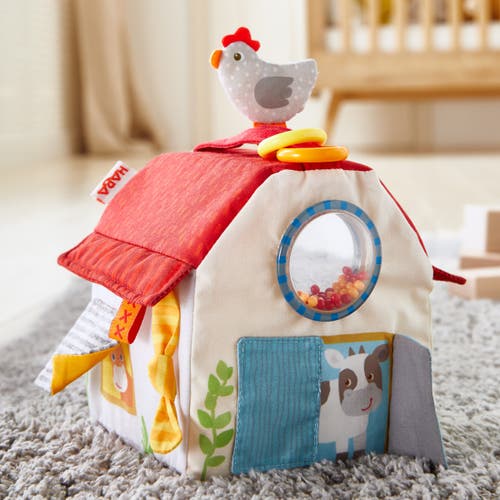 HABA HABA SENSORY PLAY CUBE FARMYARD 