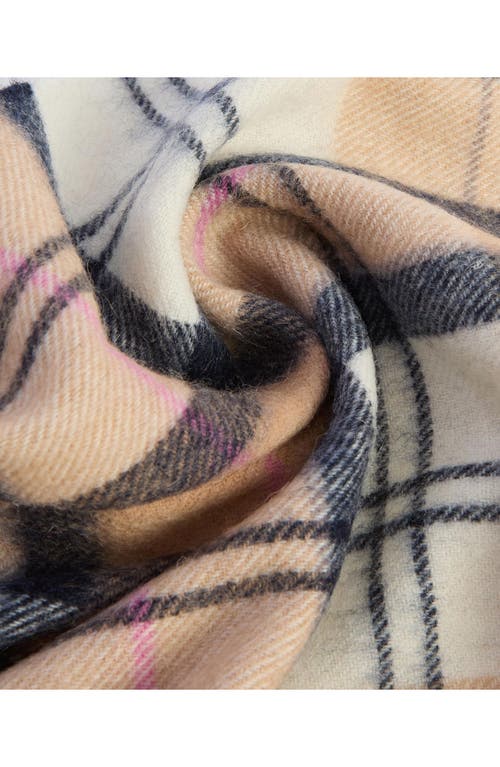 Barbour Serena Tartan Lambswool Scarf In Multi