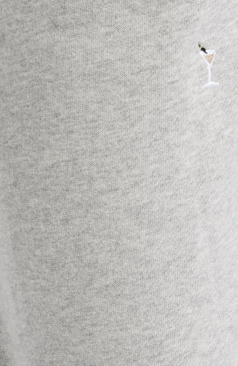 Rails Kingston Martini Embroidered Cotton Joggers, Alternate, color, Heather Grey Martini