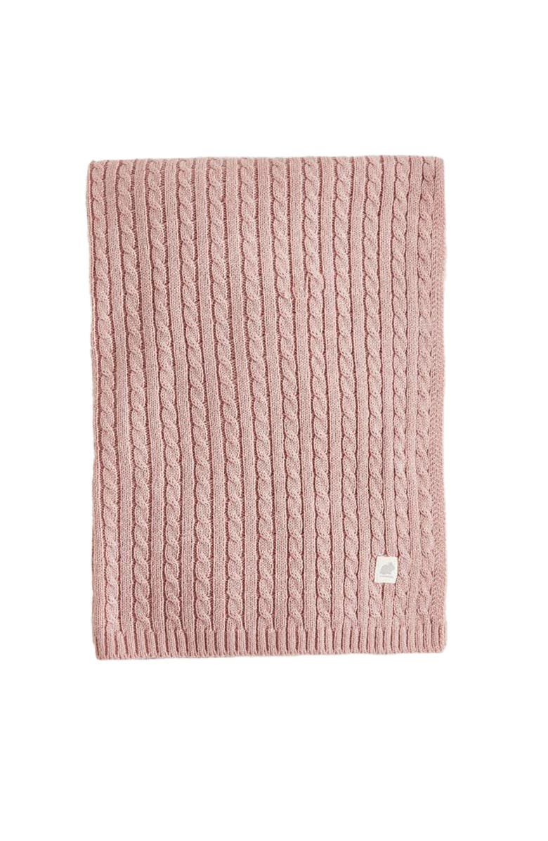 Babycottons Premium Blake Knitted Blanket For Infant, Main, color, 