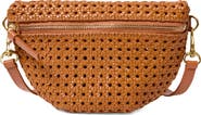 Clare V. Petite Woven Leather Belt Bag