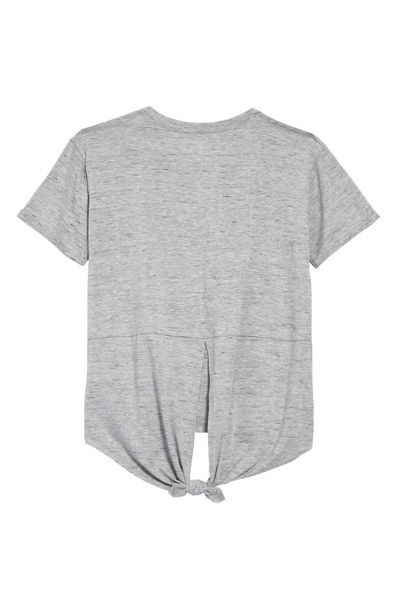 Zella Girl Fly Away Crew T-Shirt, Alternate, color,