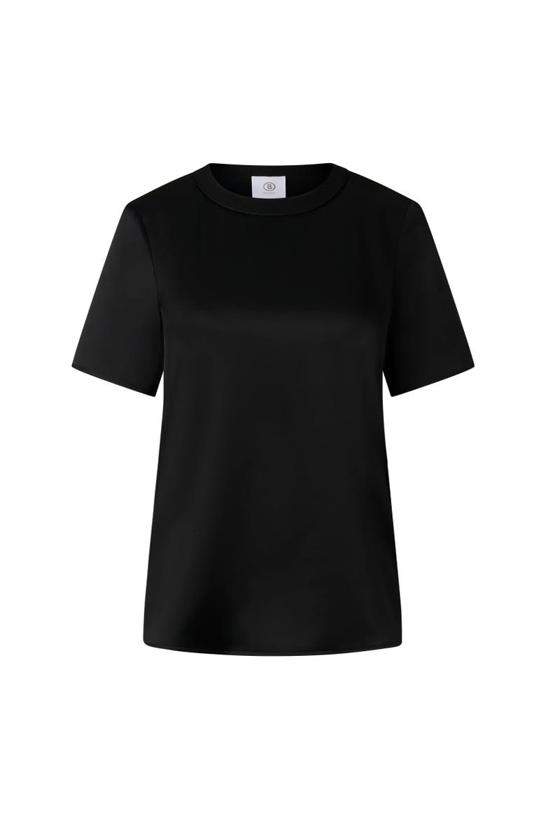 Satin Shirt Dylan, Main, color, Black