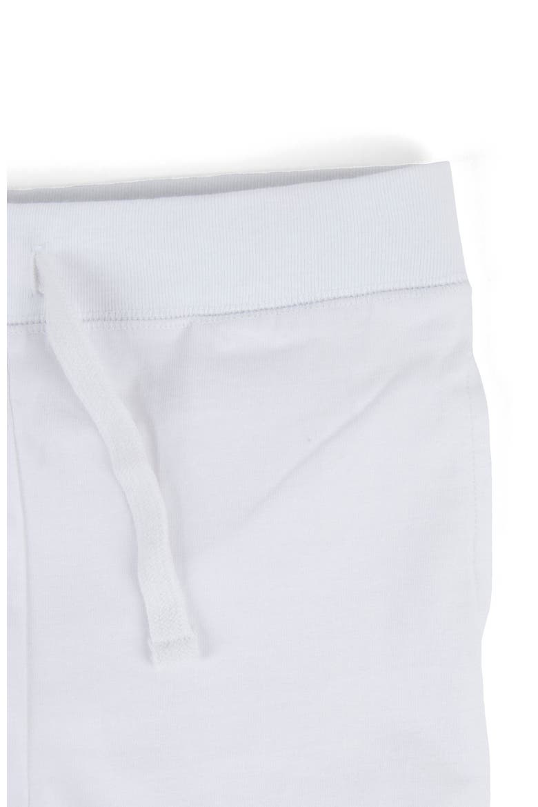 Kids 100% Cotton Lightweight Jogger Pants, Alternate, color, COTTON WHITE