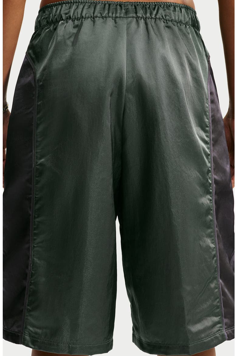 Basketball Performance Shorts, Alternate, color, CAMO GREEN/ GRIDIRON