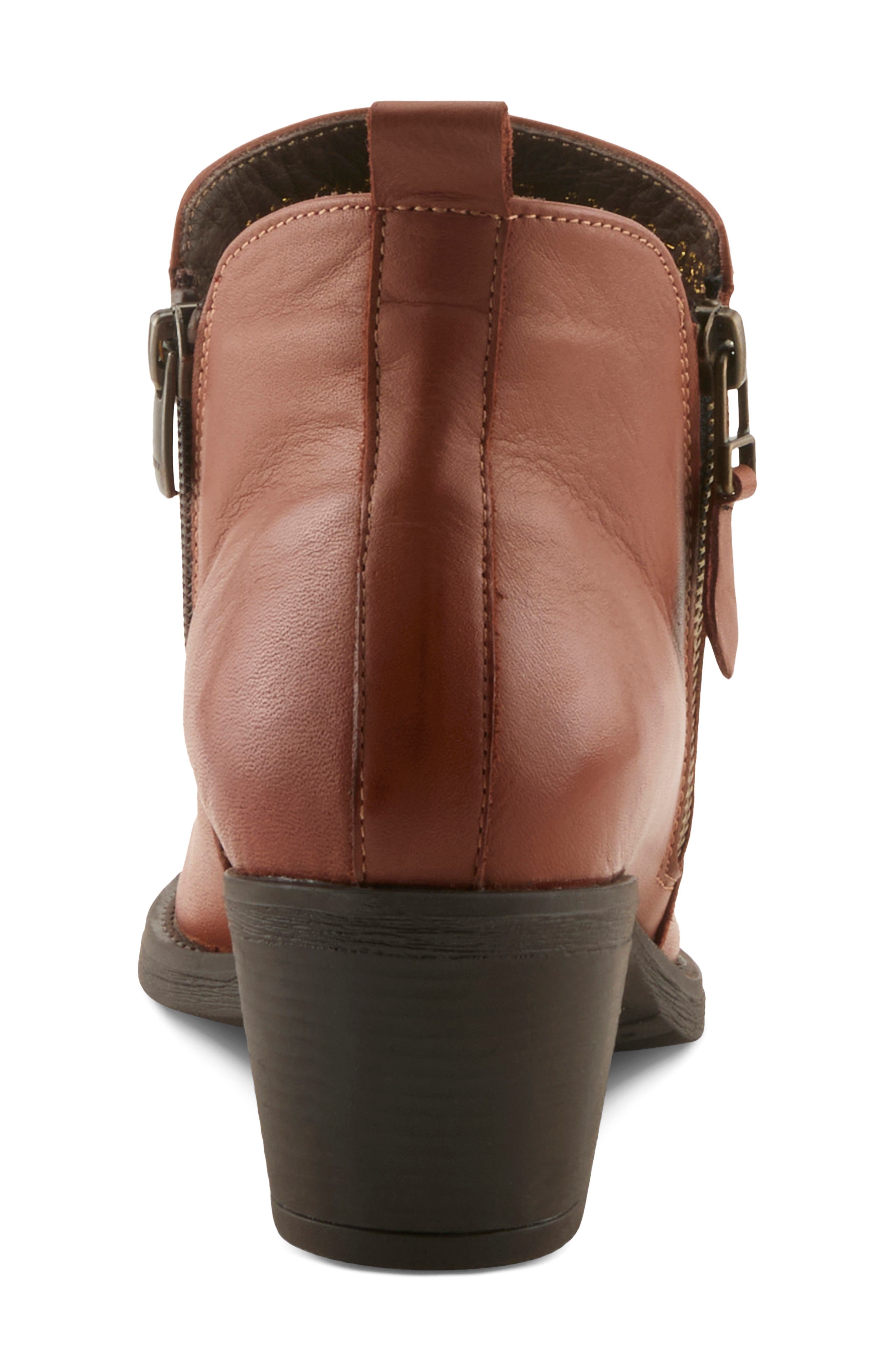 Marzena Bootie, Alternate, color, COGNAC