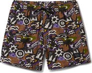 Maui & Sons Molten Jam Cotton Drawstring Shorts