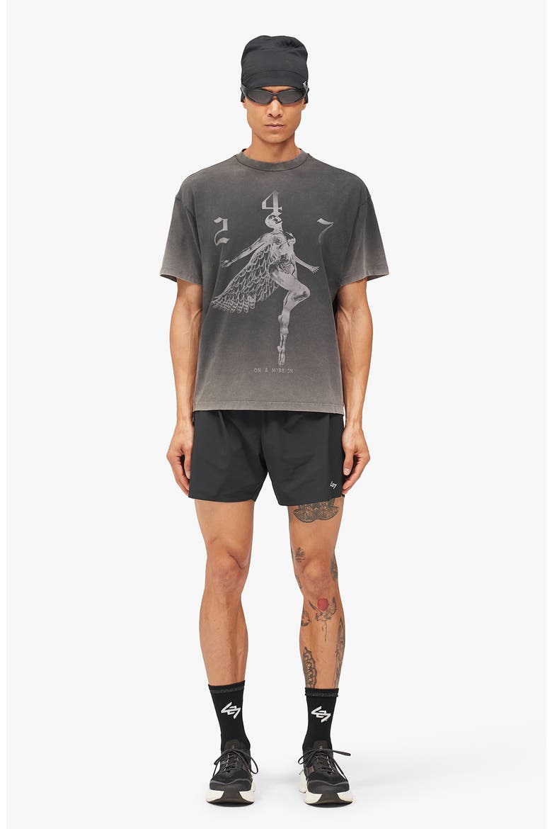 247 Fallen Angel Graphic Tee, Alternate, color, VINTAGE BLACK