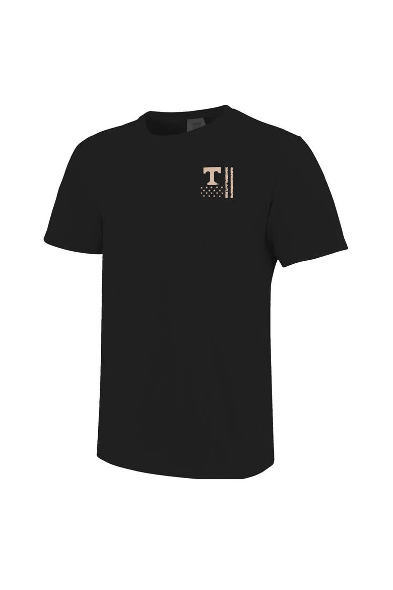 Men's  Black Tennessee Volunteers Comfort Colors OHT Camo Overlay T-Shirt, Alternate, color, Black