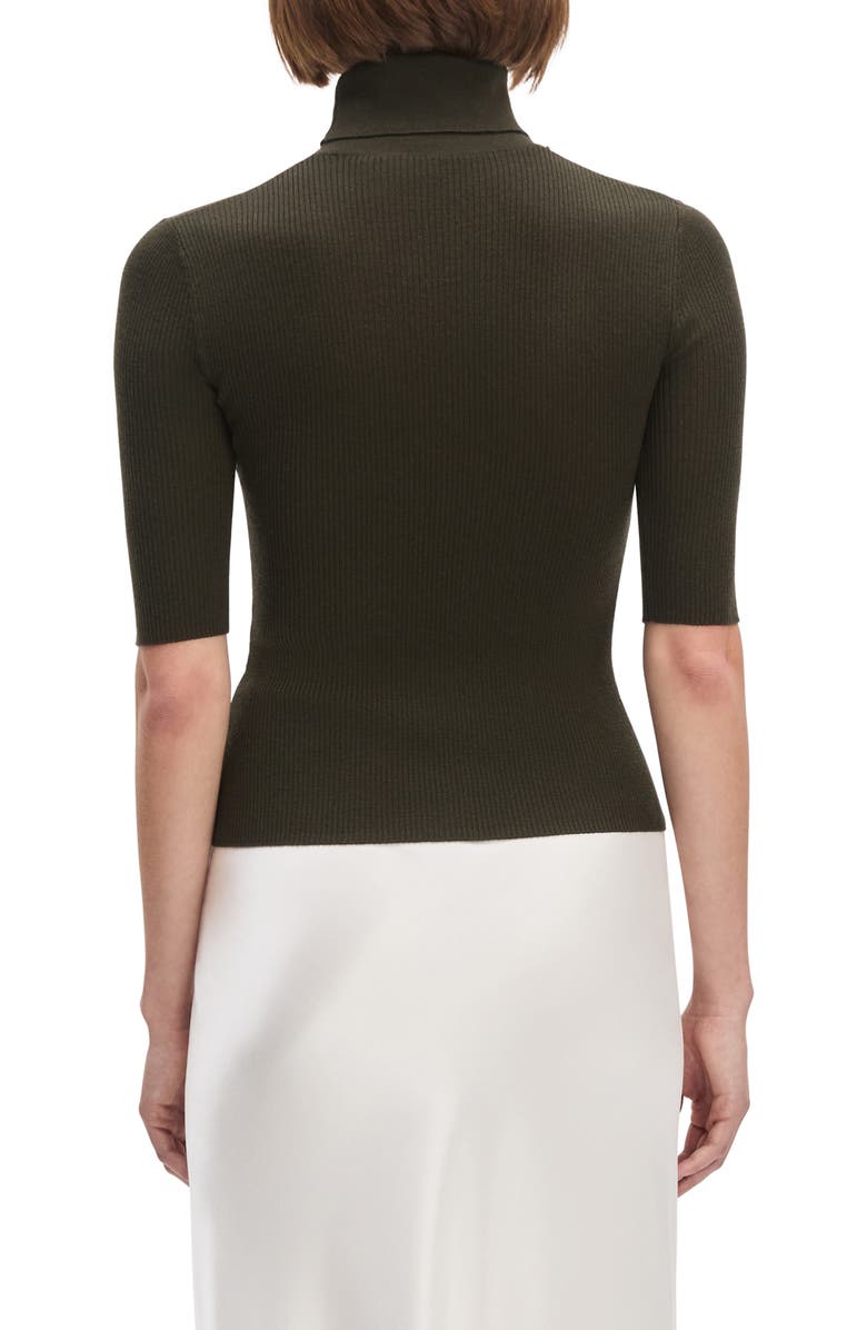 Favorite Daughter The Amelia Merino Wool Turtleneck Top, Alternate, color, Smoketree