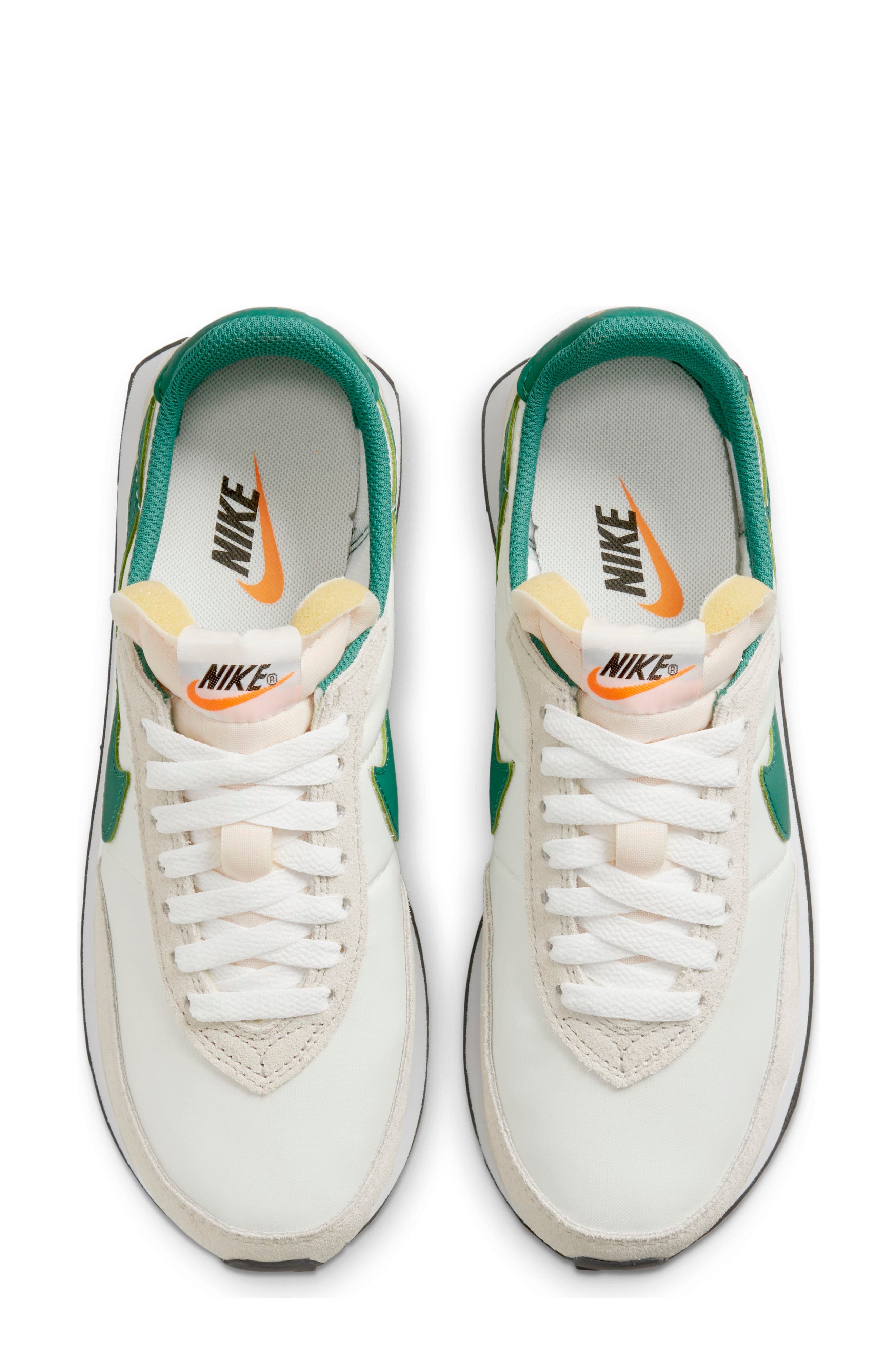 Waffle Trainer 2 Sneaker, Alternate, color, LIGHT BONE/ GREEN NOISE/ SAIL