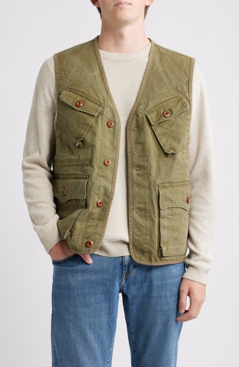 Stonewashed Compound Cotton Vest