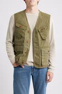 Schott NYC Stonewashed Compound Cotton Vest