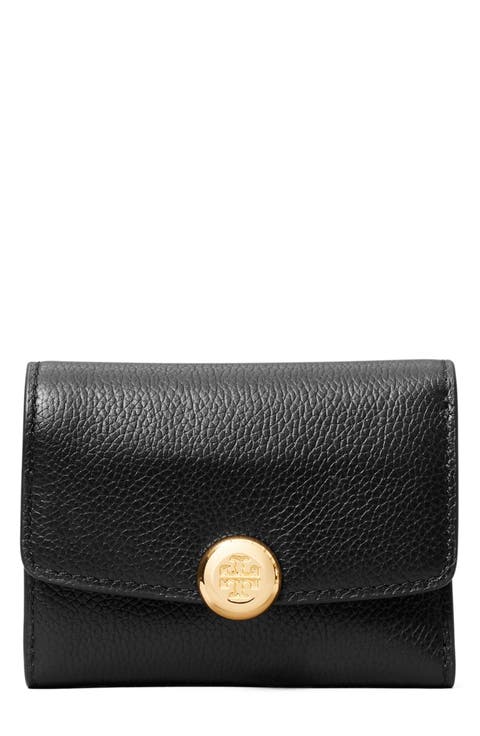 Romy French Flap Leather Wallet