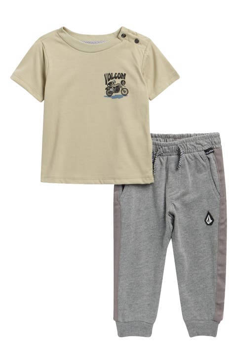 Kids' Skate Graphic Short Sleeve Tee & Joggers Set