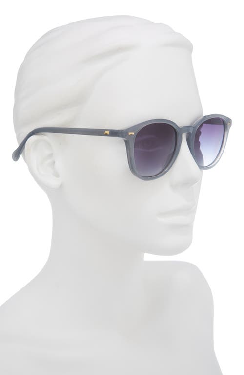 Le Specs Bandwagon Square Sunglasses In Blue