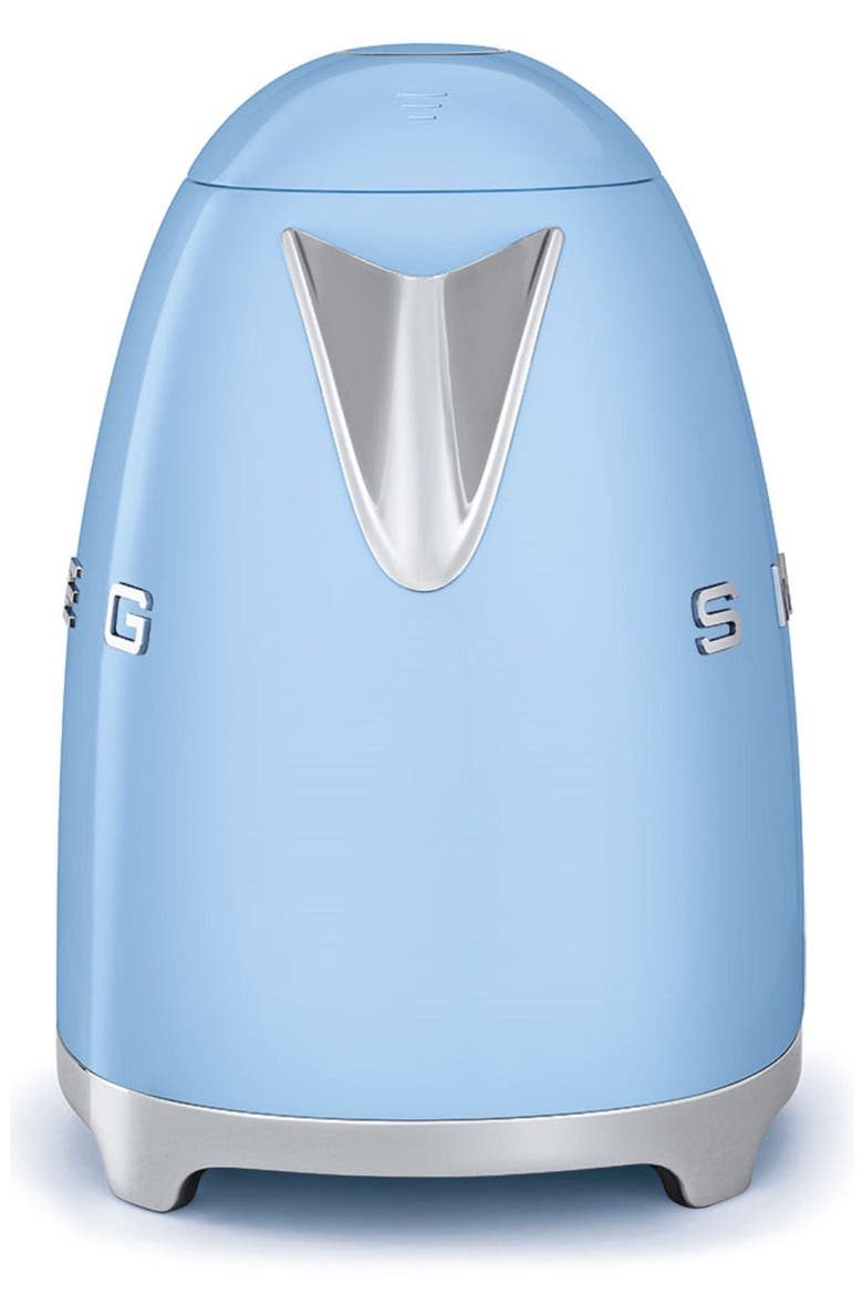 '50s Retro Style Electric Kettle, Alternate, color, BLUE