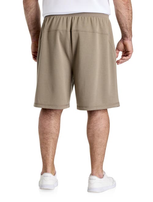 REEBOK REEBOK BIG & TALL PERFORMANCE DOUBLE-KNIT ATHLETIC SHORTS